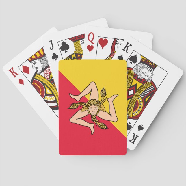 Baraja De Cartas Sicilia (Reverso)