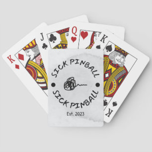Baraja De Cartas Sick Pinball