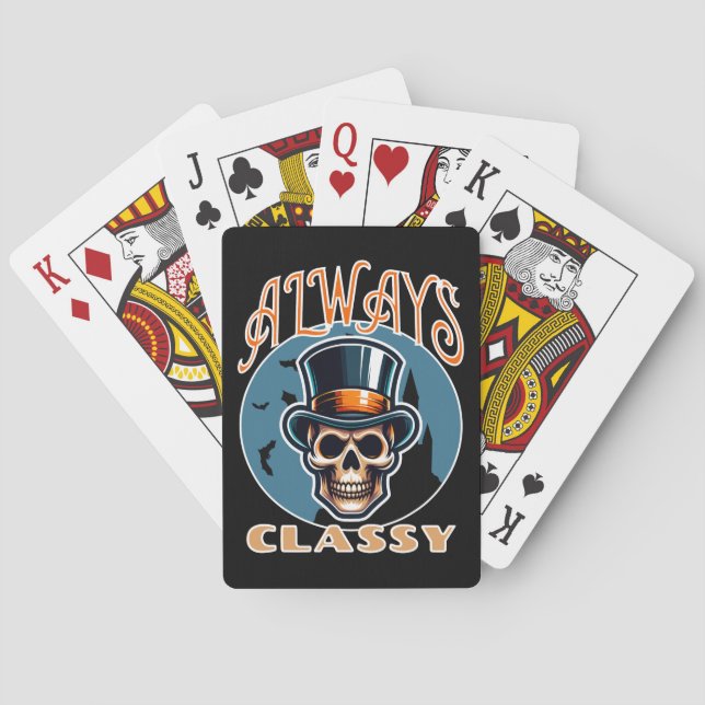 Baraja De Cartas Siempre con clase (Reverso)