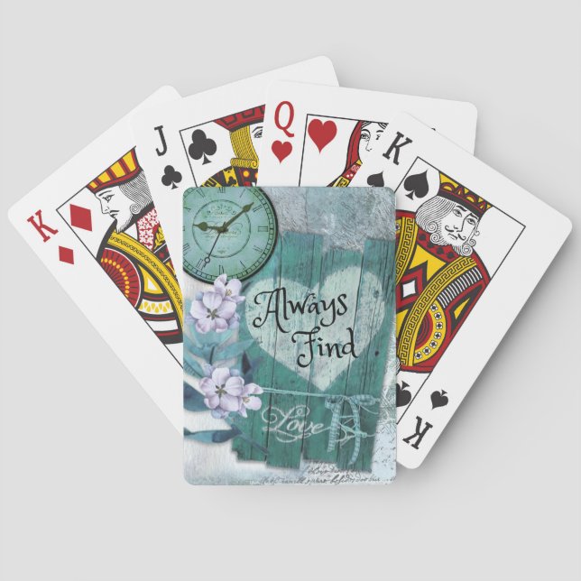 Baraja De Cartas Siempre encontrar amor (Reverso)