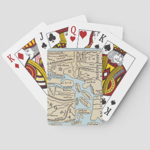 Baraja De Cartas Siglo II del MAPA DEL MUNDO