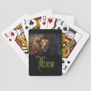 Baraja De Cartas Signo zodiacal de Leo