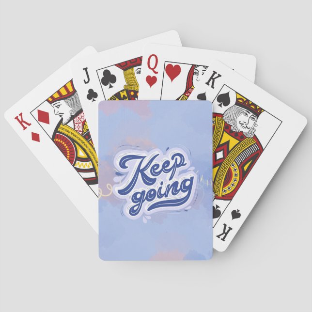 Baraja De Cartas Sigue Adelante (Reverso)