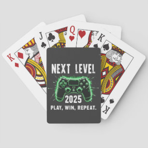 Baraja De Cartas Siguiente jugador de juego de nivel 2025 Win Repet