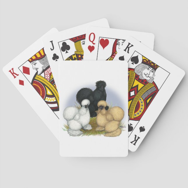 Baraja De Cartas Silkie Trio (Reverso)