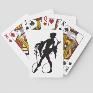 Baraja De Cartas Silueta mágica de los años 1920