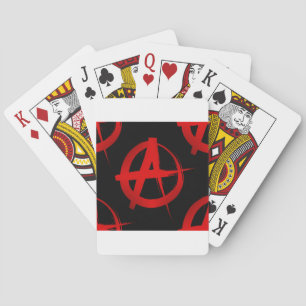 Baraja De Cartas Símbolo de anarquía