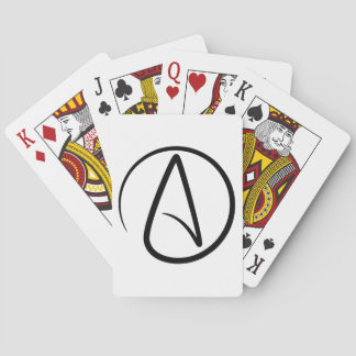 Baraja De Cartas Símbolo de ateísmo - Signo ateo