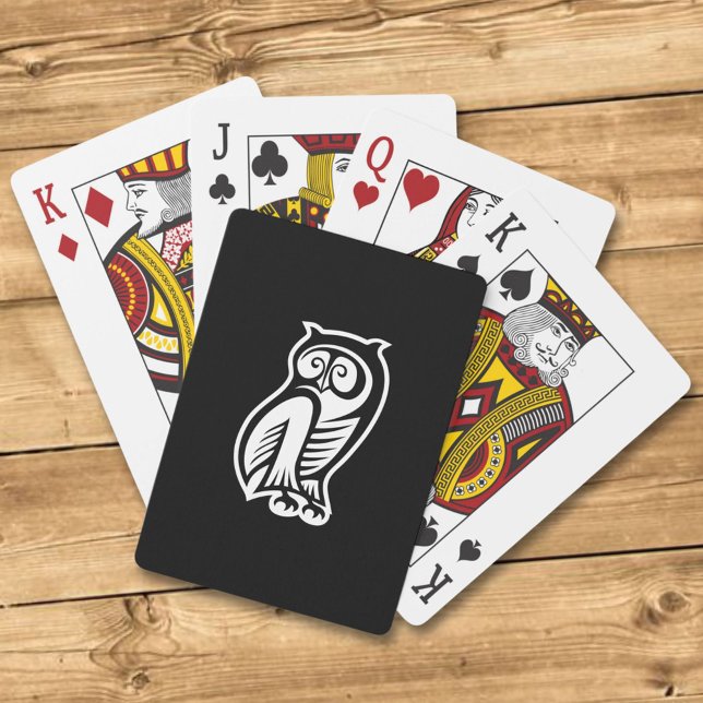 Baraja De Cartas Símbolo de búho blanco (Subido por el creador)