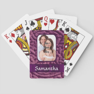 Baraja De Cartas Símbolo de nudos púrpura celta