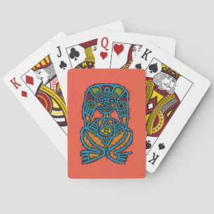 Baraja De Cartas Símbolo indígena de la diosa de Atabey