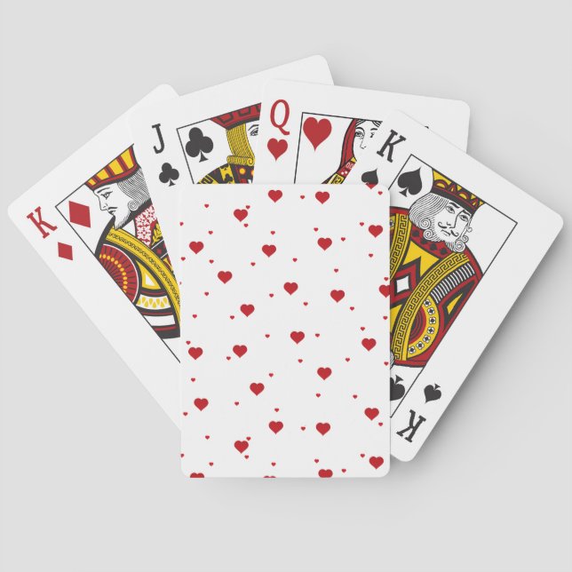 Baraja De Cartas Simplemente corazones (Reverso)