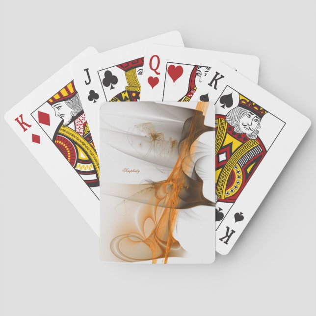 Baraja De Cartas ☼ ☼ simplicidad (Reverso)