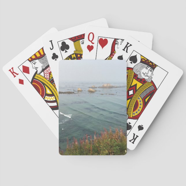 Baraja De Cartas Simpson Reef Overlook, Costa de Oregón (Reverso)