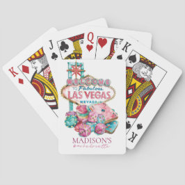 Baraja De Cartas Sin City Bachelorette personalizada