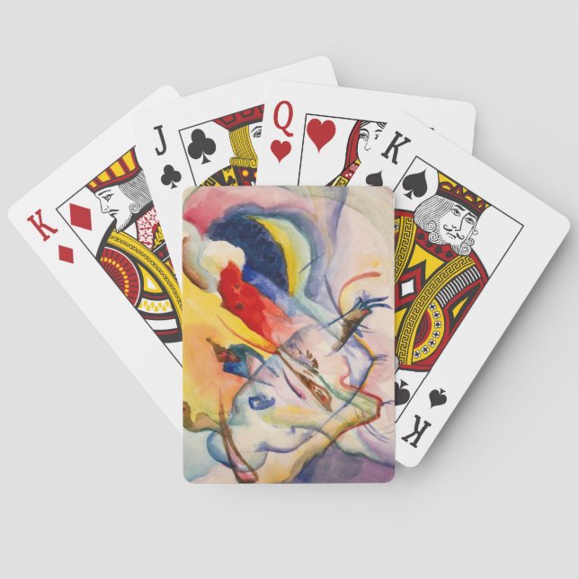 Baraja De Cartas Sin título de Wassily Kandinsky (Reverso)