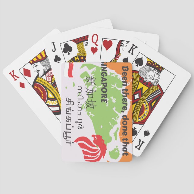 Baraja De Cartas Singapur (Reverso)