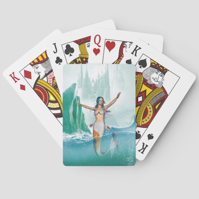 Baraja De Cartas Sirena (Reverso)