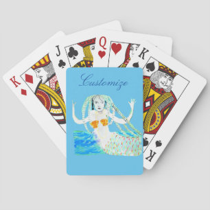 Baraja De Cartas Sirena con candados Thunder_Cove