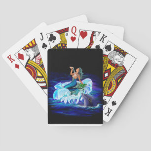 Baraja De Cartas Sirena con delfín