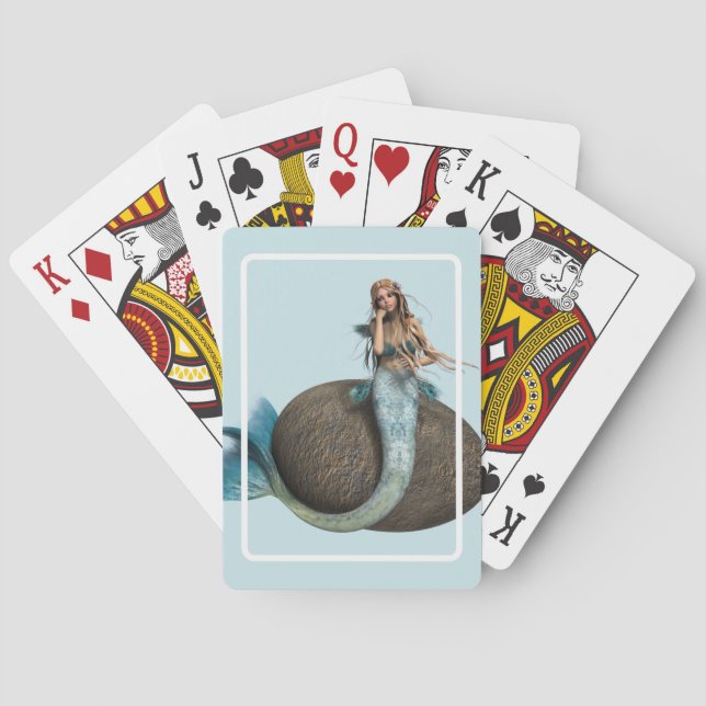 Baraja De Cartas Sirena Triste (Reverso)