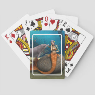 Baraja De Cartas Sirena Triste