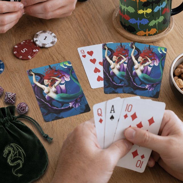 Baraja De Cartas Sirena y amigo dragón (Subido por el creador)