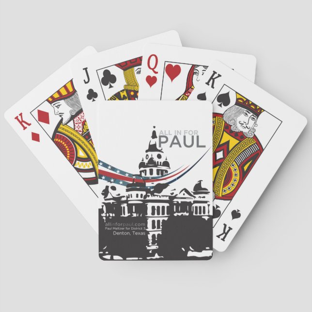 Baraja De Cartas Sistema de tarjeta de Paul (Reverso)