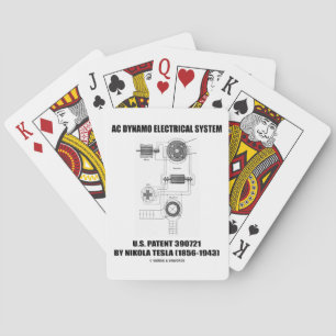 Baraja De Cartas Sistema eléctrico dinámico AC Patente estadouniden