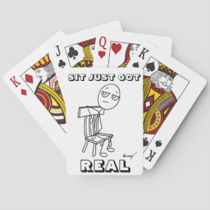 BARAJA DE CARTAS SIT SIMPLEMENTE TENGO CÁPTICAS REALES