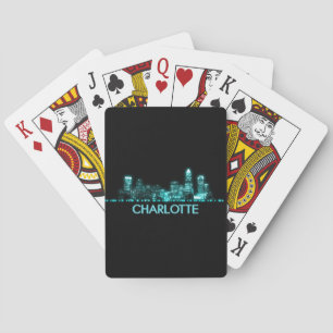 Baraja De Cartas Skyline de Charlotte