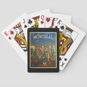 Baraja De Cartas Skyline de Montreal