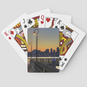 Baraja De Cartas Skyline Downtown de Seattle Washington