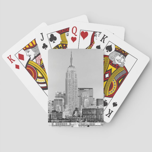 Baraja De Cartas Skyline IV de NYC (Reverso)