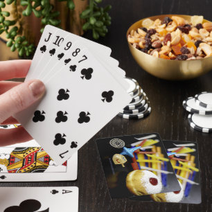 Baraja De Cartas SlipperyJoe Hanukkah naturaleza muerta simbólica v