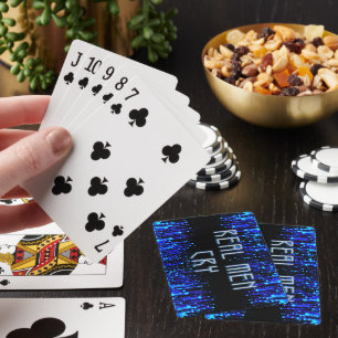 Baraja De Cartas SlipperyJoe's hombres de verdad lloran lágrimas em
