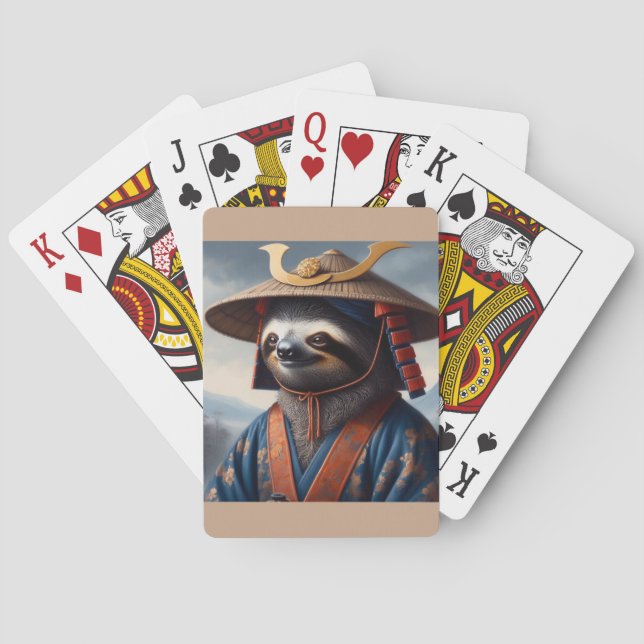 Baraja De Cartas Sloth Samurai (Reverso)
