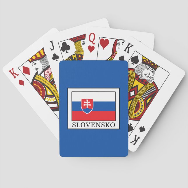 Baraja De Cartas Slovensko (Reverso)