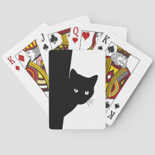 Baraja De Cartas Sly Black Cat