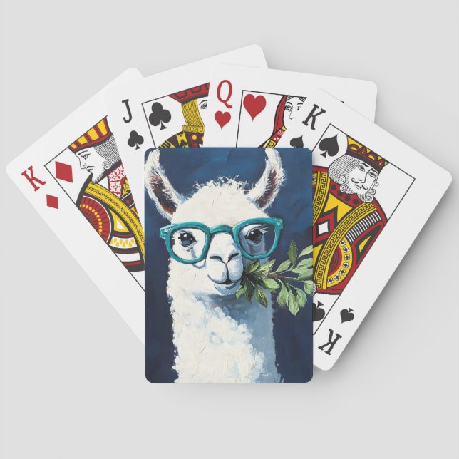 Baraja De Cartas Smarty Llama Chic (Reverso)