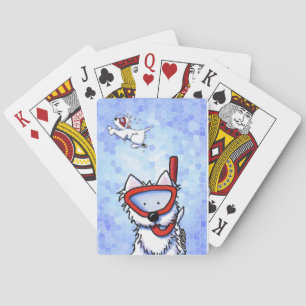 Baraja De Cartas Snorkel Westis En El Océano Mosaico