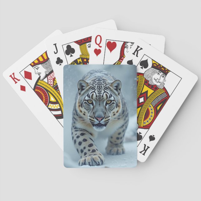 Baraja De Cartas Snow Tiger  (Reverso)