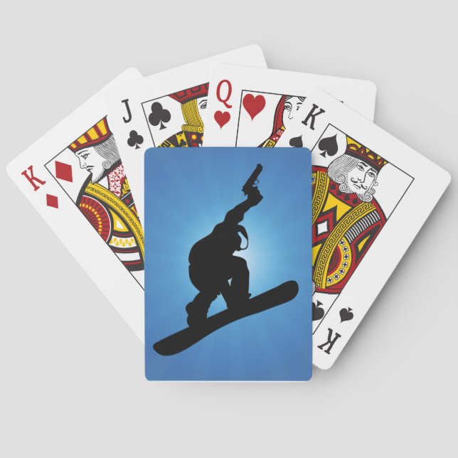 Baraja De Cartas Snowboard Outlaw (Reverso)
