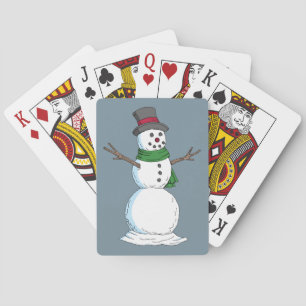 Baraja De Cartas Snowman