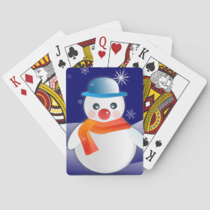 Baraja De Cartas Snowman