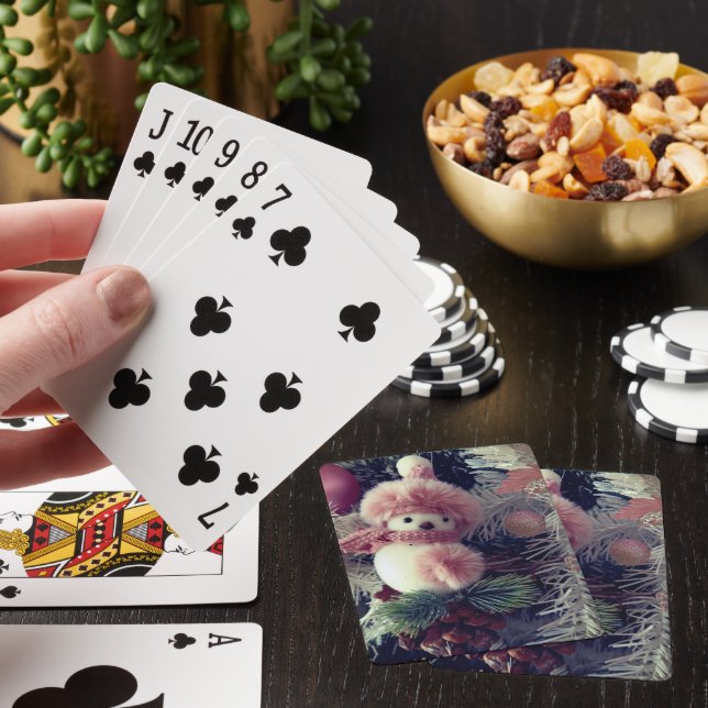 Baraja De Cartas Snowman Christmas Playing Cards (In Situ)