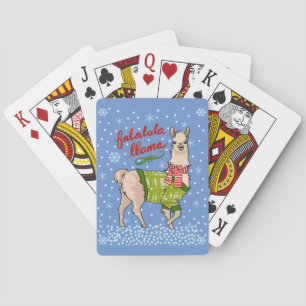 Baraja De Cartas Snowowy Falalala Llama