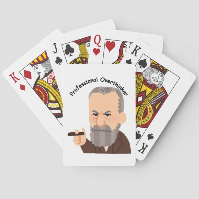 Baraja De Cartas Sobrepensador profesional (Reverso)