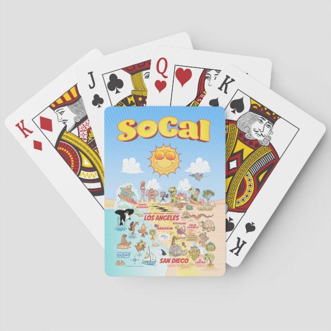 Baraja De Cartas SoCal (Reverso)