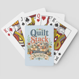 Baraja De Cartas Sociedad de Pilas de Colchas Costura Cottagecore